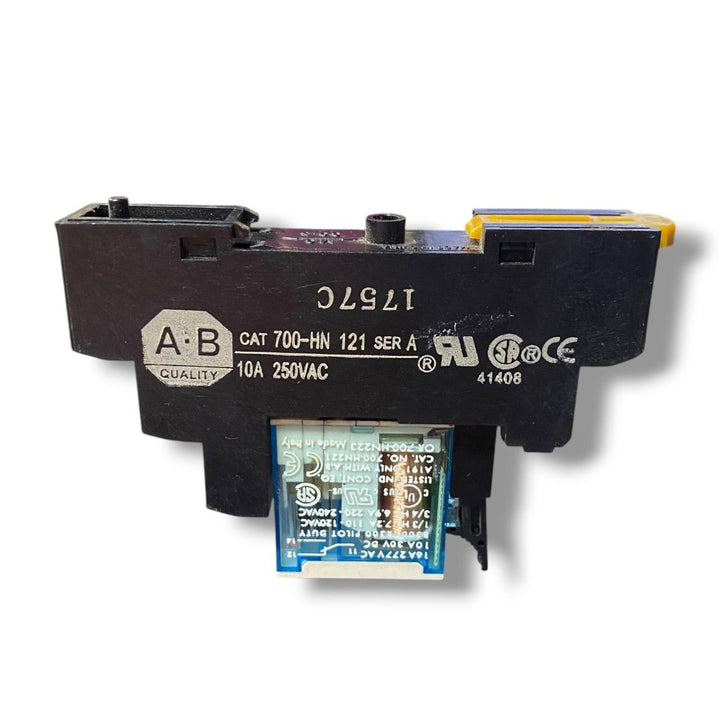 Allen Bradley 700-hn121 Ser A + 700-hk36z24-4 base para relé