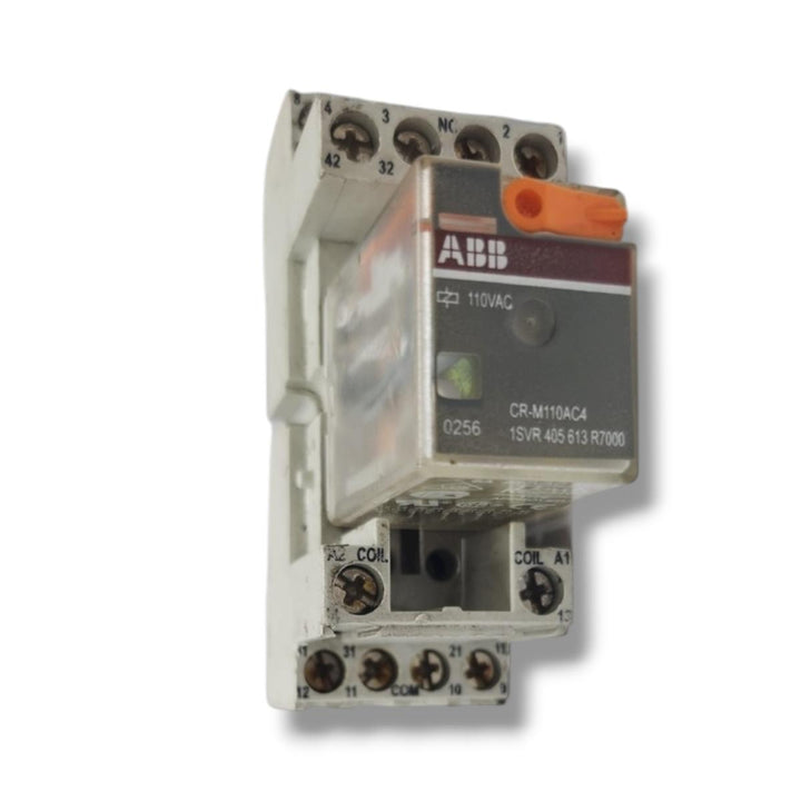 Abb Cr-m110ac4 +base Cr-m4ss relé modular
