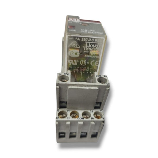 Abb Cr-m110ac4 +base Cr-m4ss relé modular