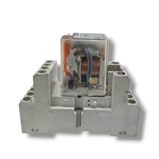 Abb Cr-m110ac4 +base Cr-m4ss relé modular