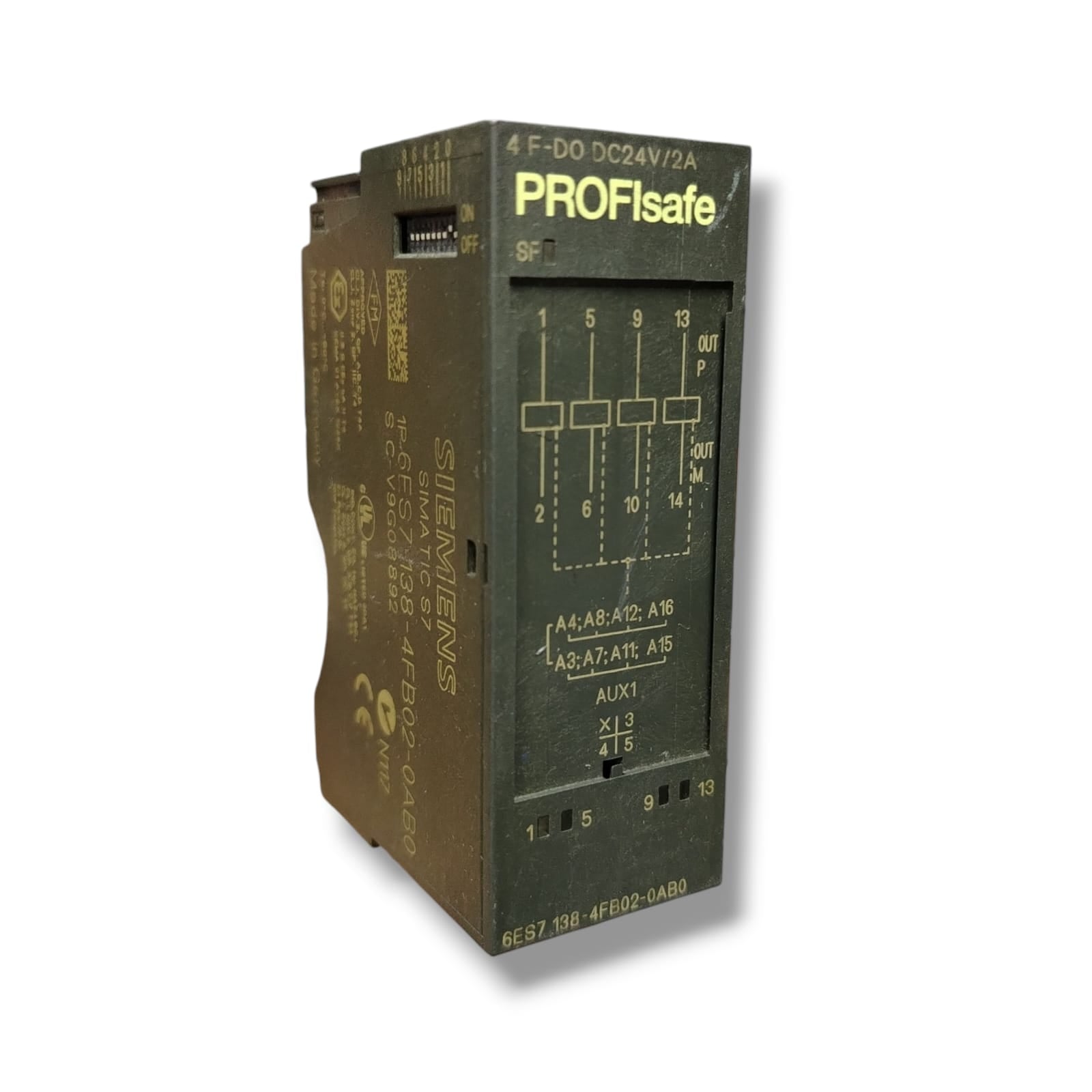 SIEMENS 6ES7 138-4FB02-0AB0 MODULO CON DETALLE