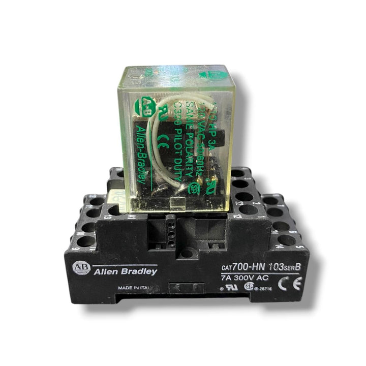 Allen Bradley 700-hn 103+700-hc14z24 socket de relé