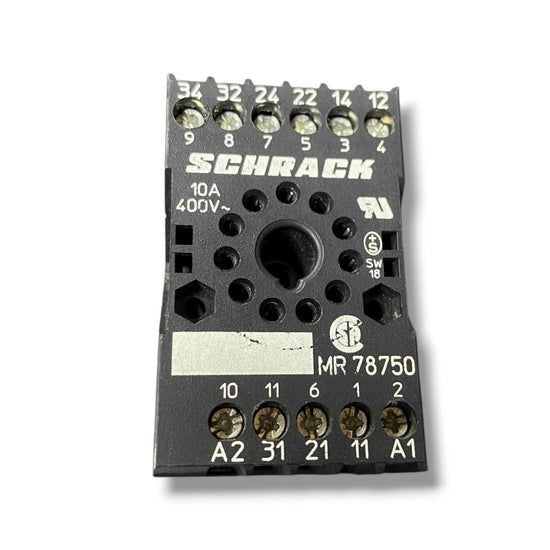 Schrack Mr78750 zócalo para relé