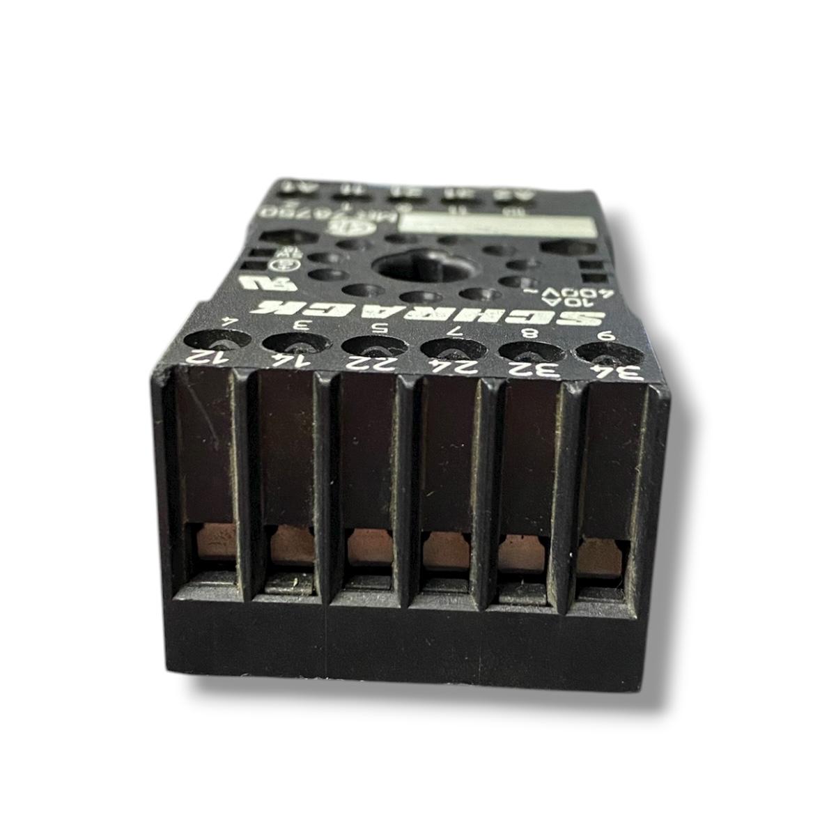 Schrack Mr78750 zócalo para relé