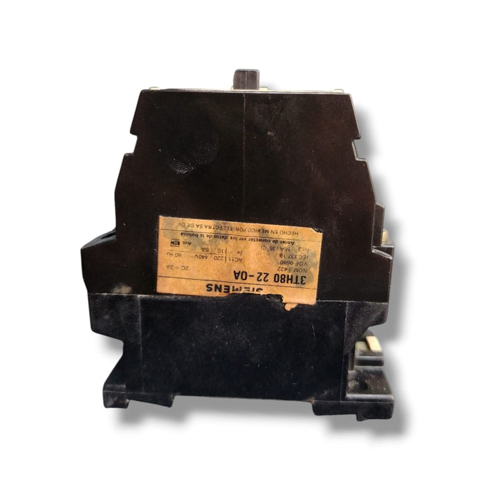 SIEMENS 3TH80 22-0A CONTACTOR DE CONTROL (CON DETALLE)