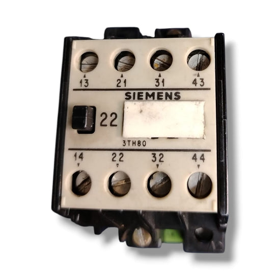 SIEMENS 3TH80 22-0A CONTACTOR DE CONTROL (CON DETALLE)