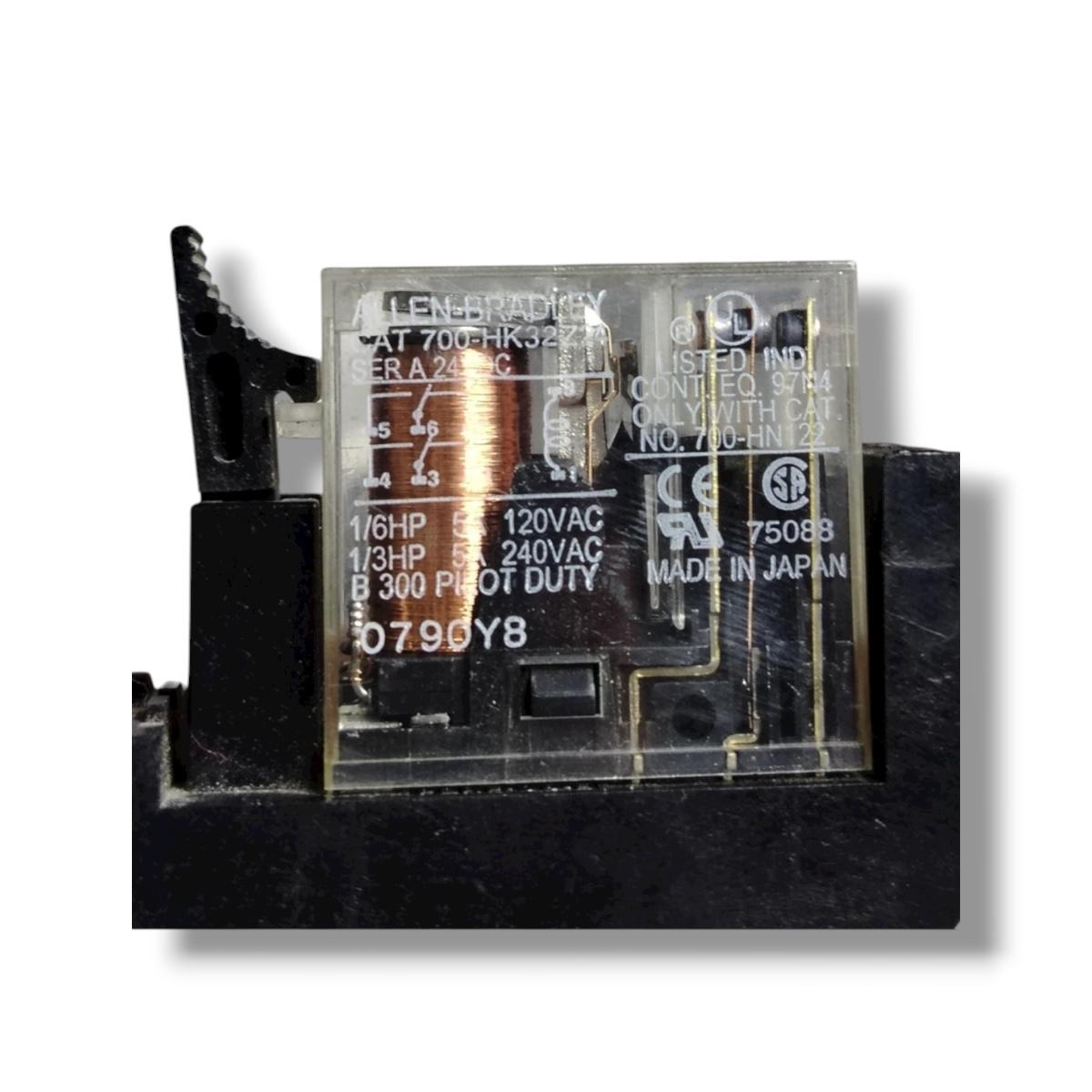 Allen Bradley 700-hn122+700-hk32z24 zócalo + el relé