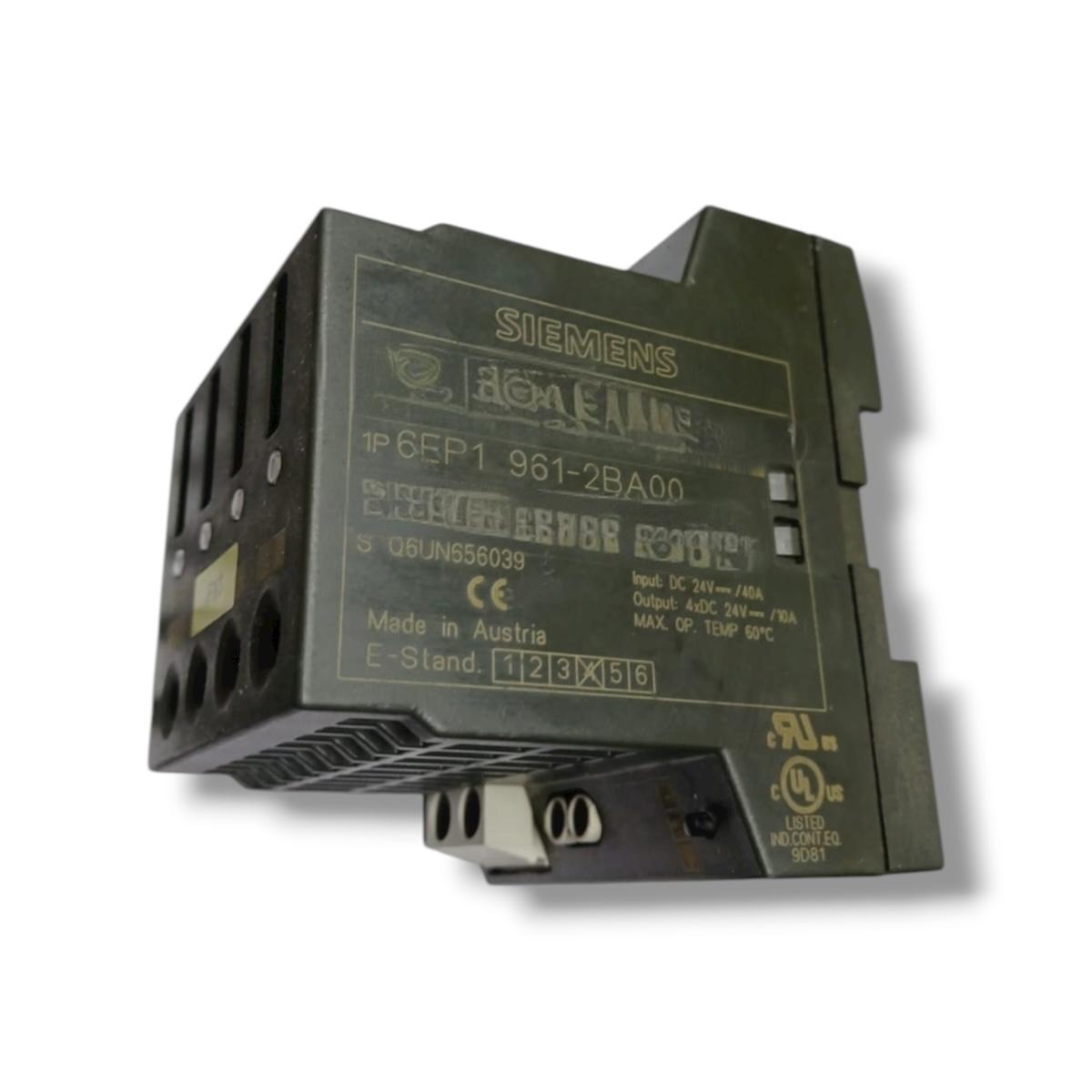 Siemens Sitop 6ep1 961-2ba00 2-10a módulo de diagnóstico