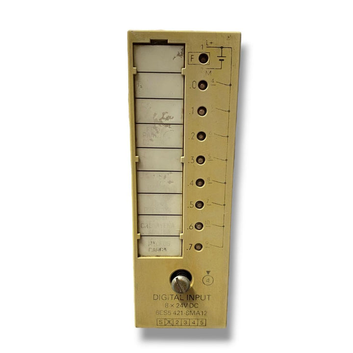 Siemens 6es5 421-8ma12 módulo de entradas digitales
