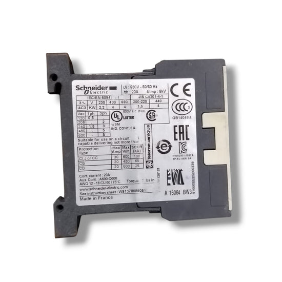 SCHNEIDER ELECTRIC LP4K0910BW3  CONTACTOR