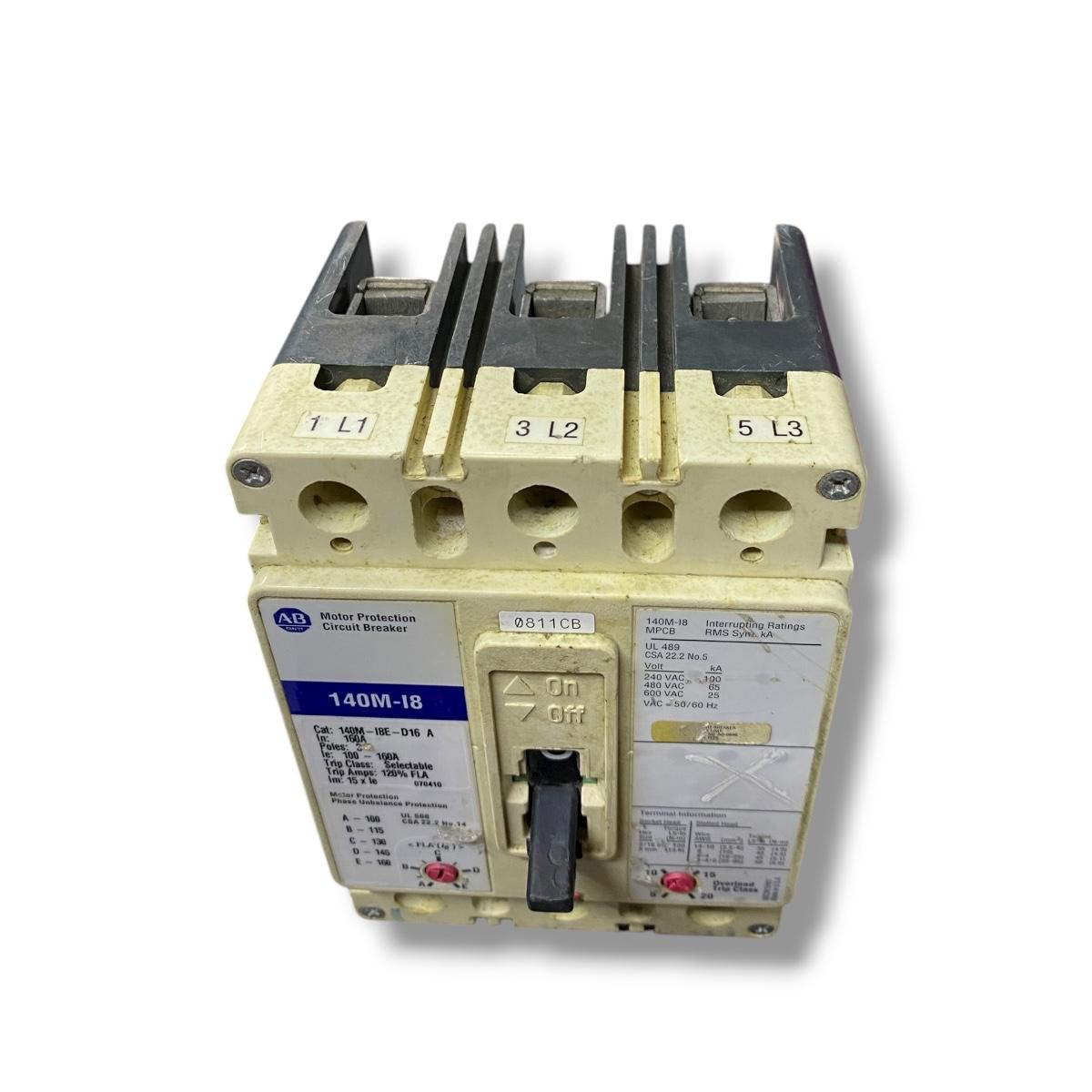Allen Bradley 140m-ie8-d16 interruptor de caja