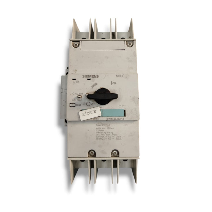 SIEMENS 3RV1742-5AD10+3RV1901-1A DISYUNTOR PROTECTOR DE MOTOR