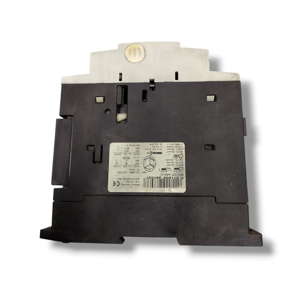 SIEMENS 3RV1031-4EA10 MOTOR CONTRA SOBRE CARGAS