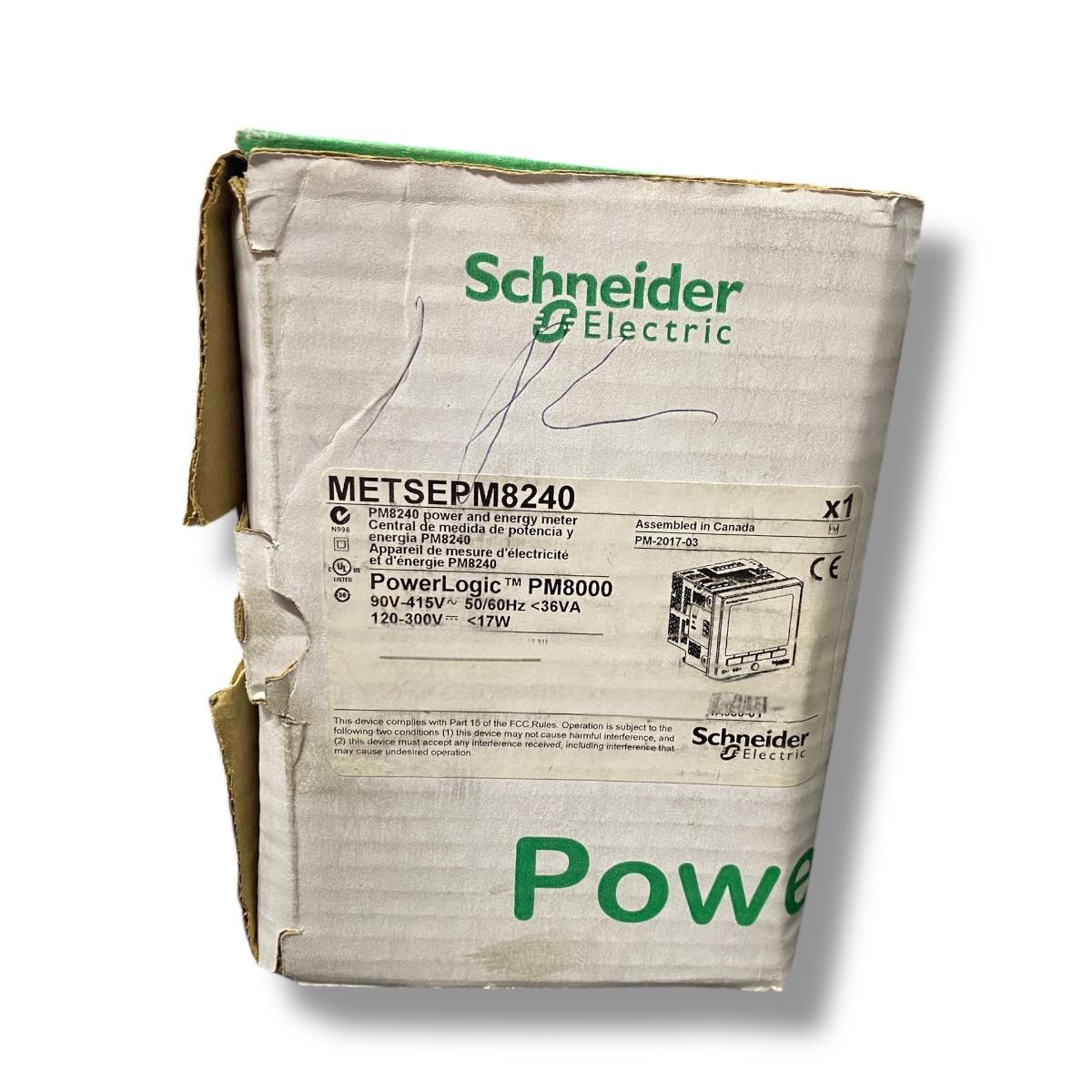 Schneider Electric Metsepm8240 medidor multifunción de energía