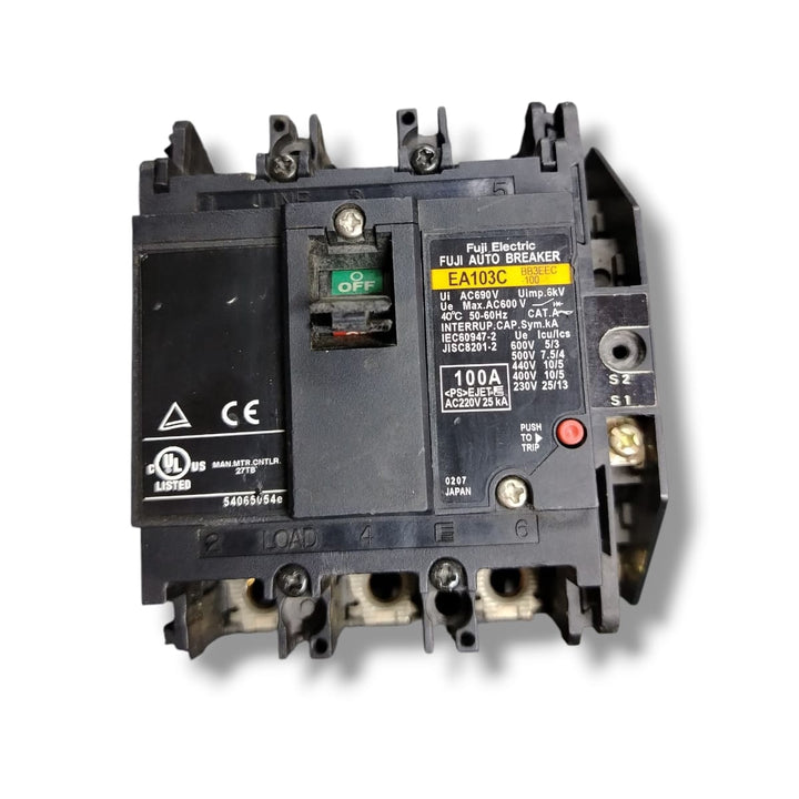 FUJI EA103C INTERRUPTOR TERMOMAGNÉTICO