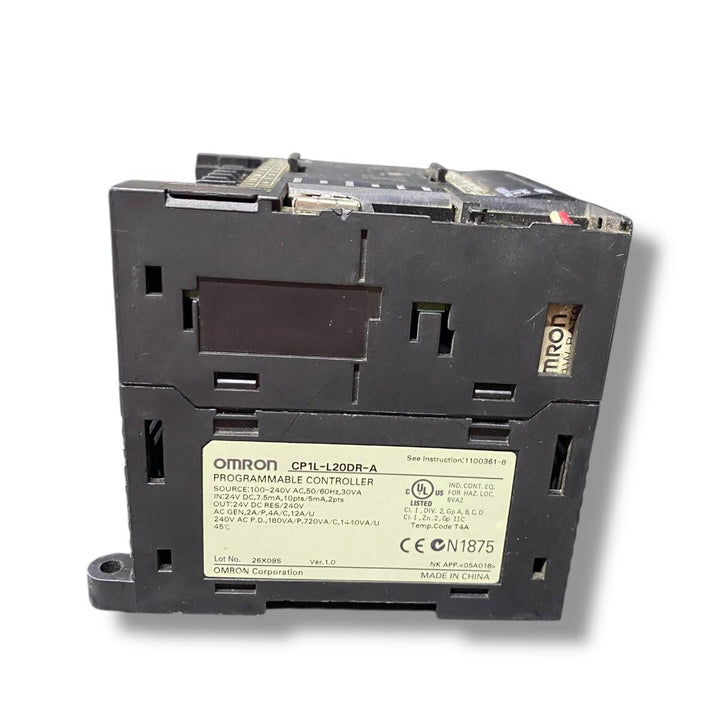 Omron Plc Cp1l-l20dr-a Controlador Lógico Programable