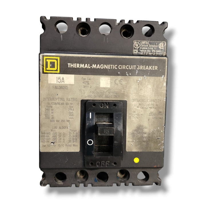 SQUARED SCHNEIDER ELECTRIC FAL36015 INTERRUPTOR