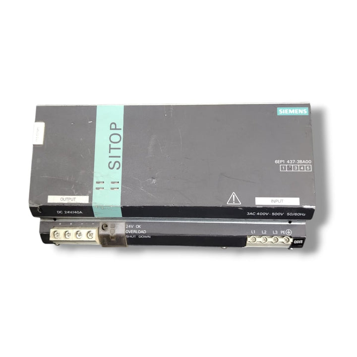 SIEMENS 6EP1 437-3BA00 FUENTE DE ALIMENTACIÓN TRIFÁSICA