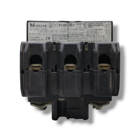 MOELLER P3-63  INTERRUPTOR PRINCIPAL DE AISLAMIENTO