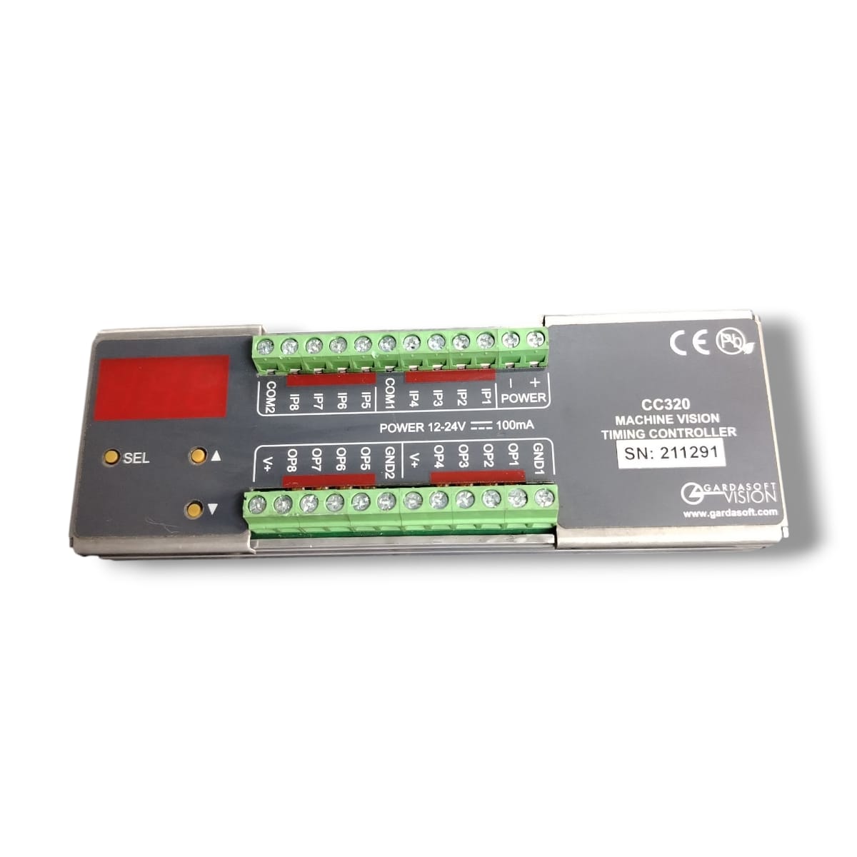 GARDA SOFT VISION CC320 CONTROLADOR DE TIEMPO