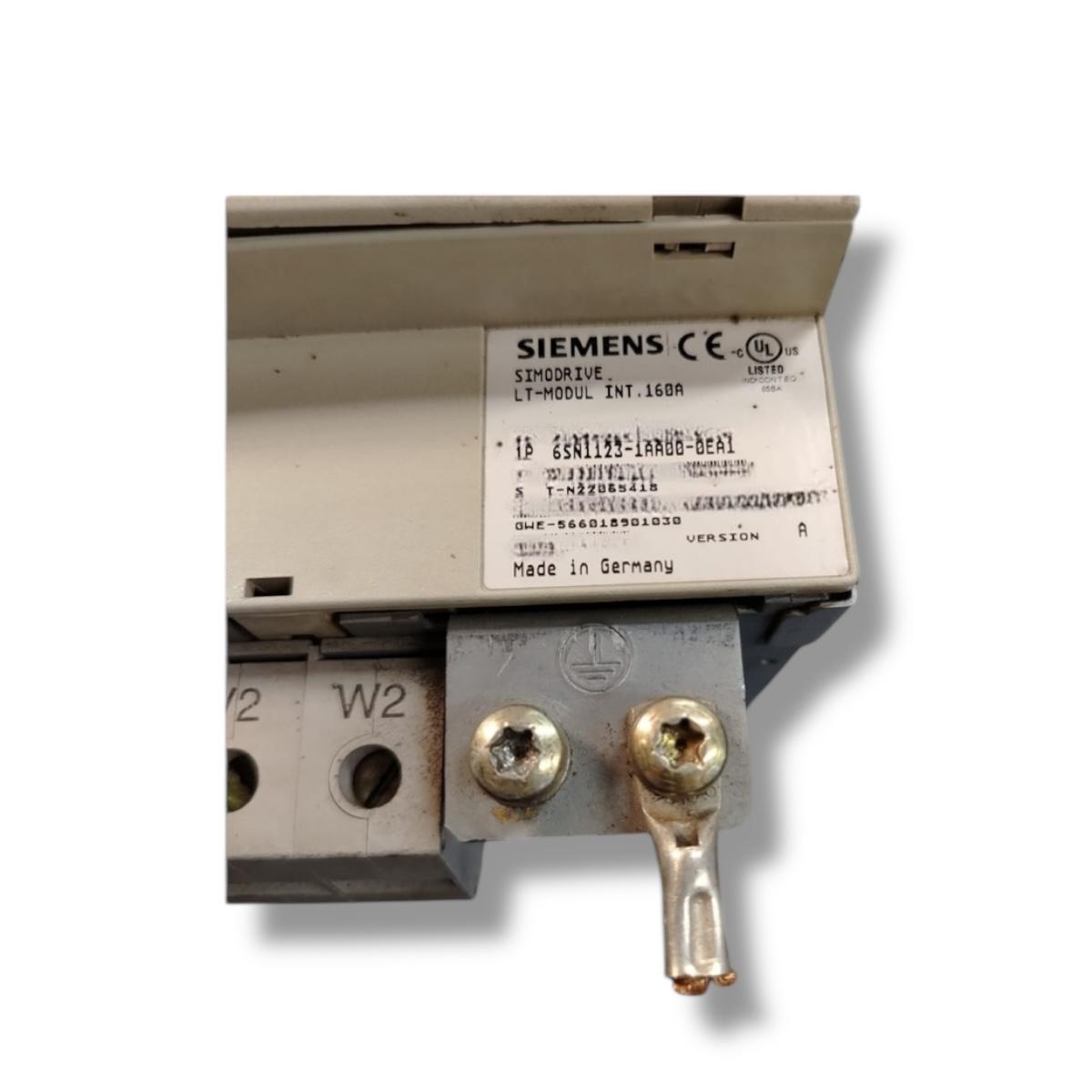 Siemens 6sn1123-1aa00-0ea1 módulo de potencia