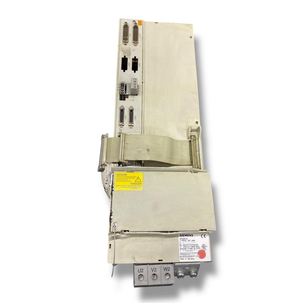 Siemens 6sn1123-1aa00-0ea1+6sn1118-0dm11-0aa1 módulo de control digital