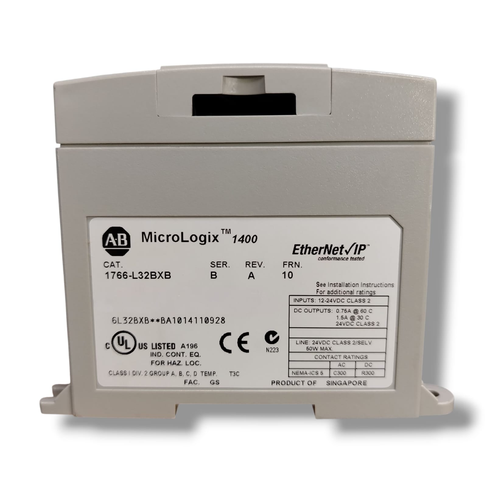 ALLEN BRADLEY 1766-L32BXB CONTROLADOR LOGICO