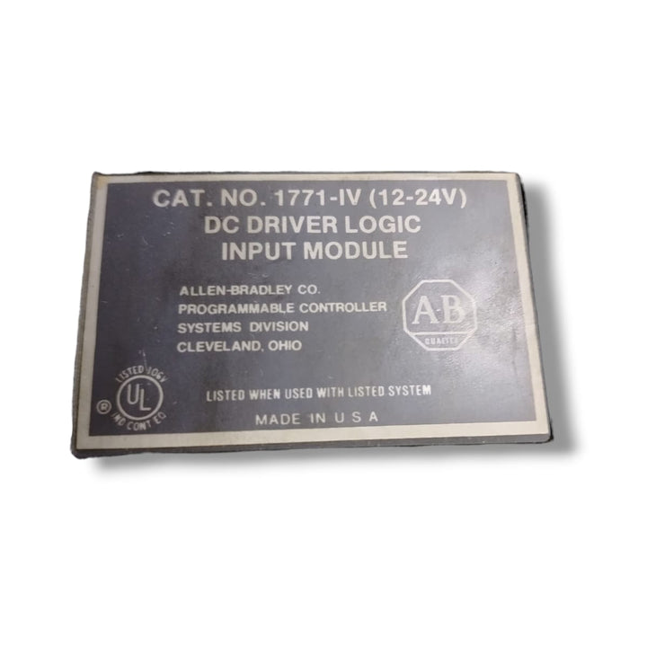 ALLEN BRADLEY 1771-IV(12-24V) MODULO DE ENTRADA