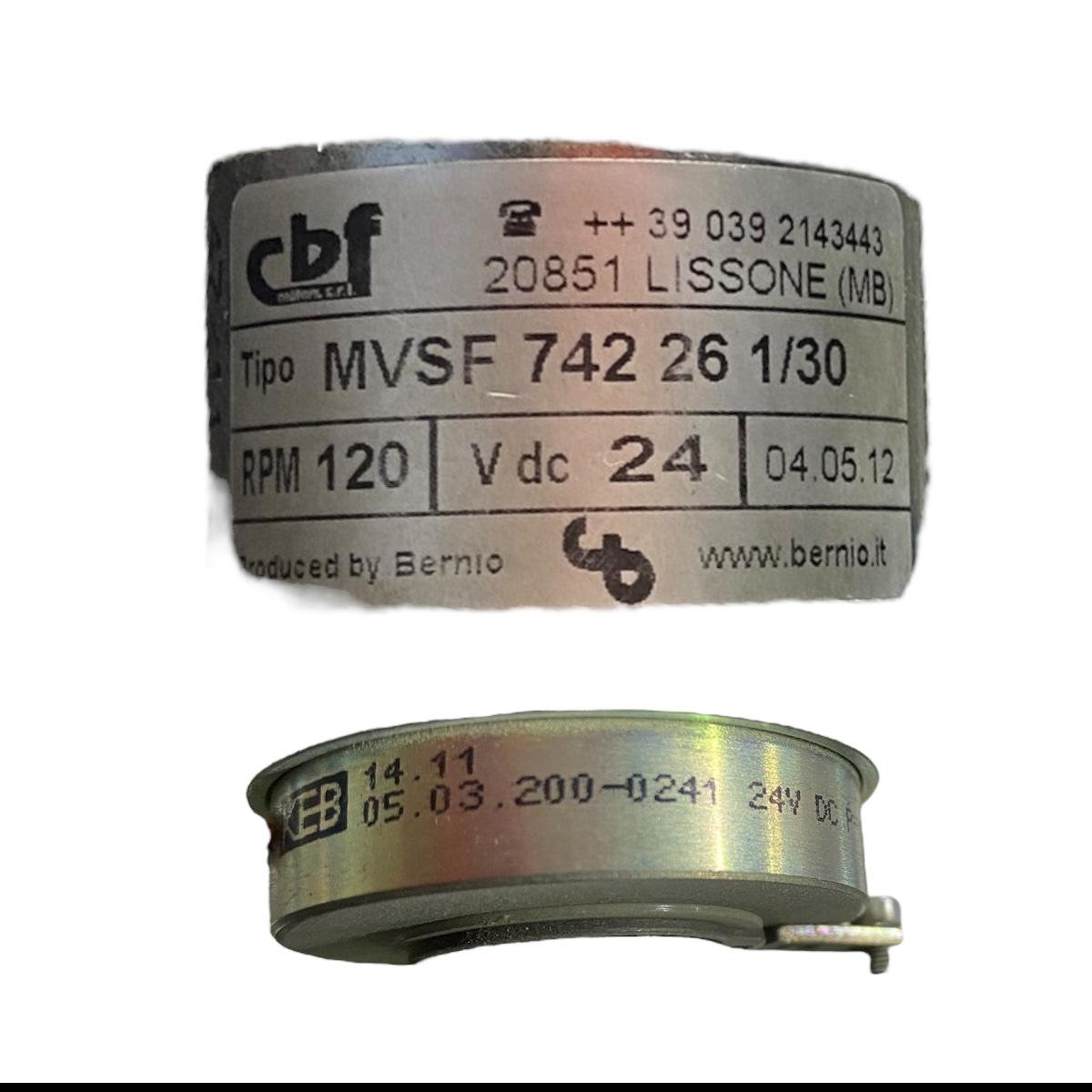 Bernio Mvsf 742 26 1/30+05.03.200-0241 motor reductor
