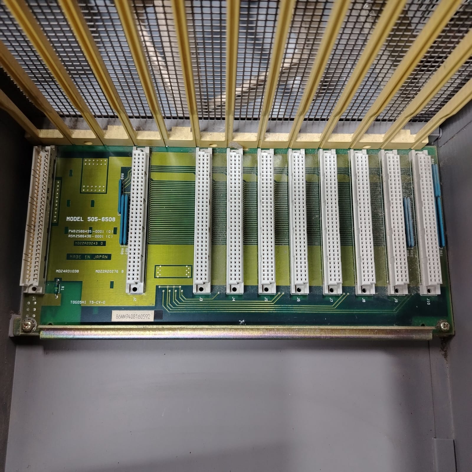 SIEMENS 505-6508 RACK DE MONTAJE DE 8 RANURAS
