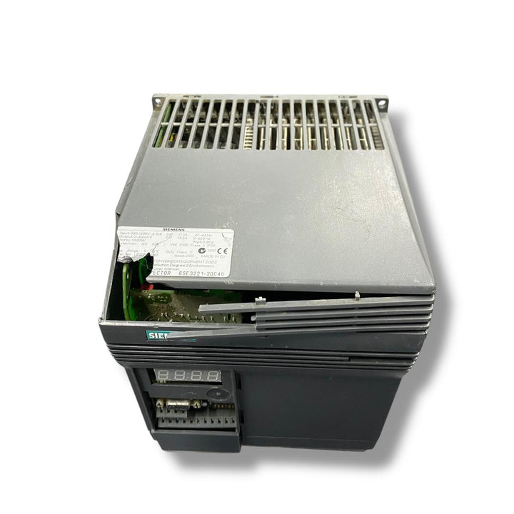 Siemens 6se3221-edc40 convertidor de frecuencia