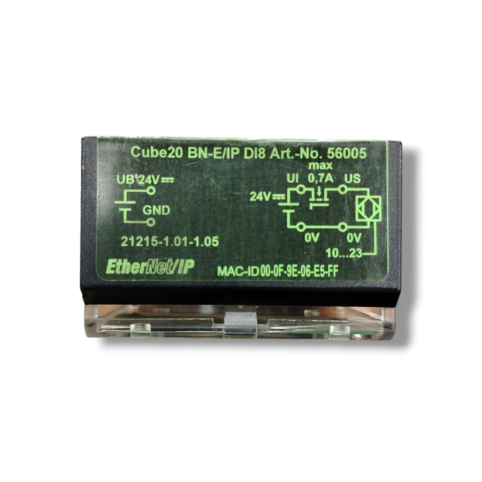 MURRELEKTRONIK CUBE20 BN-E/IP DI8
