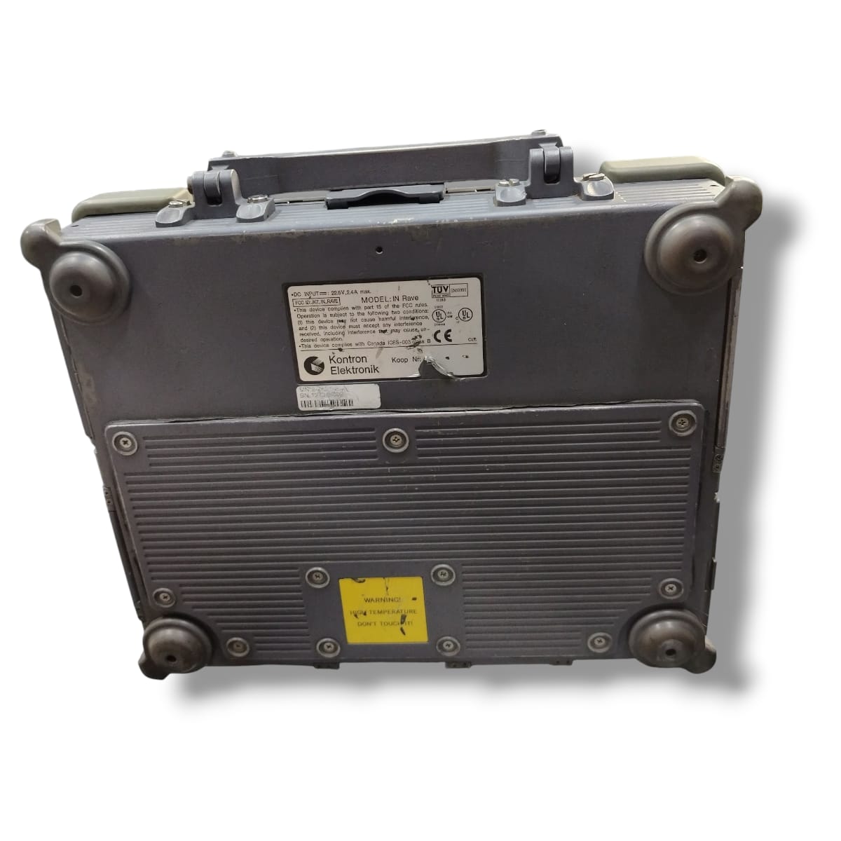 KONTRON ELEKTRONIK IN RAVE ORDENADOR PORTATIL INDUSTRIAL (CON DETALLE)