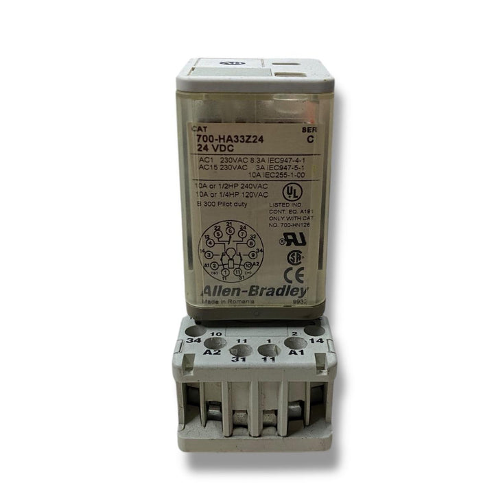 ALLEN BRADLEY 700-HA33Z24+700-HN101 relé de propósito general