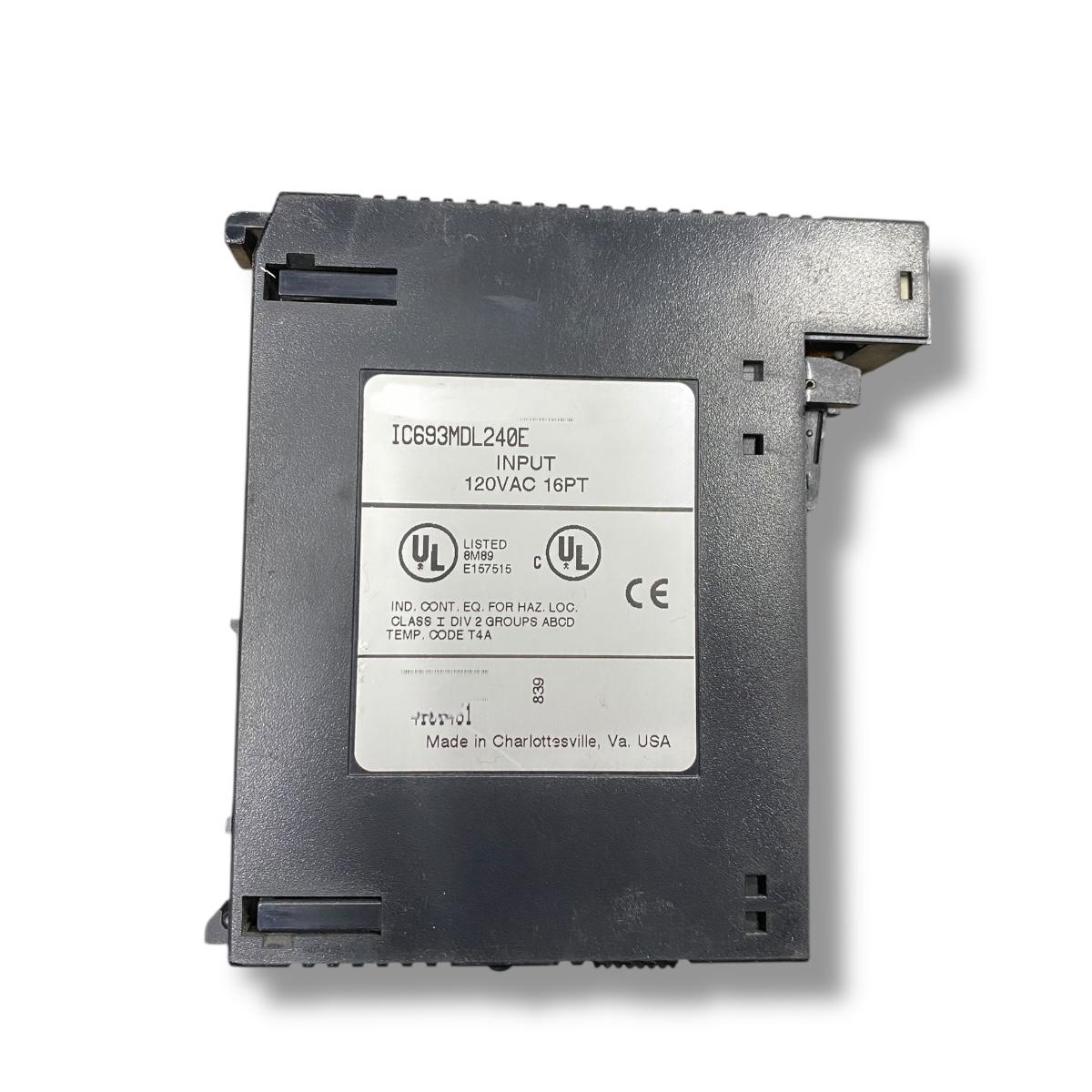 GE FANUC IC693MDL240E módulo de entrada discreta SIN CONECTOR