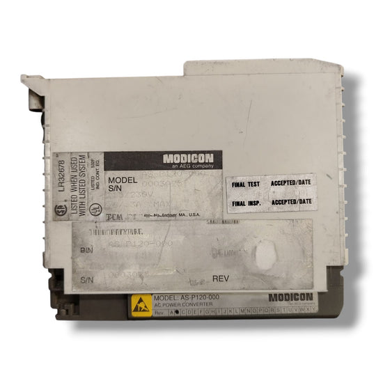 SCHNEIDER ELECTRIC AS-P120-000
