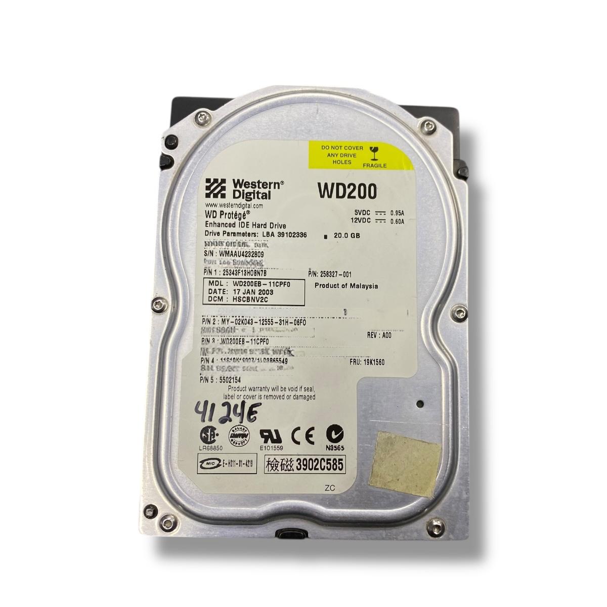 Western Digital Wd200eb-11cpf0 disco duro