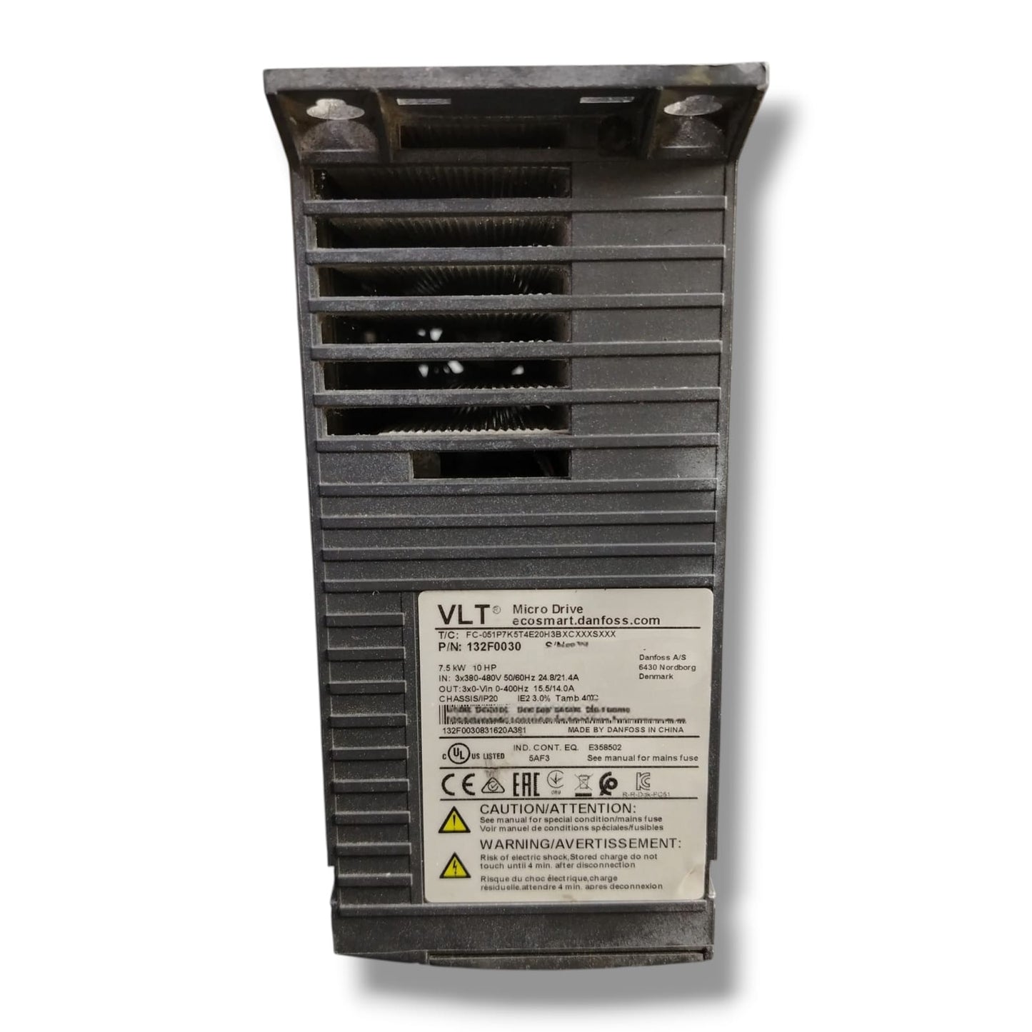 DANFOSS FC-051P7K5T4E20H3BXCXXXSXXX VARIADOR DE FRECUENCIA