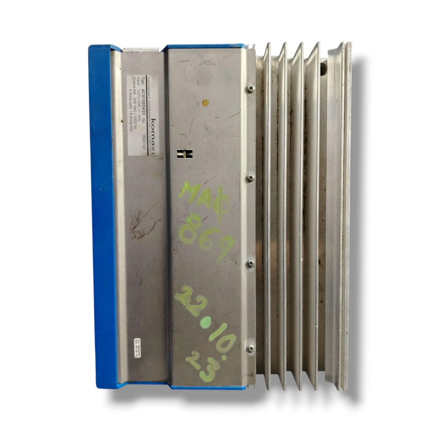 KOMAX ACS108DK23 SERVOCONTROLADOR