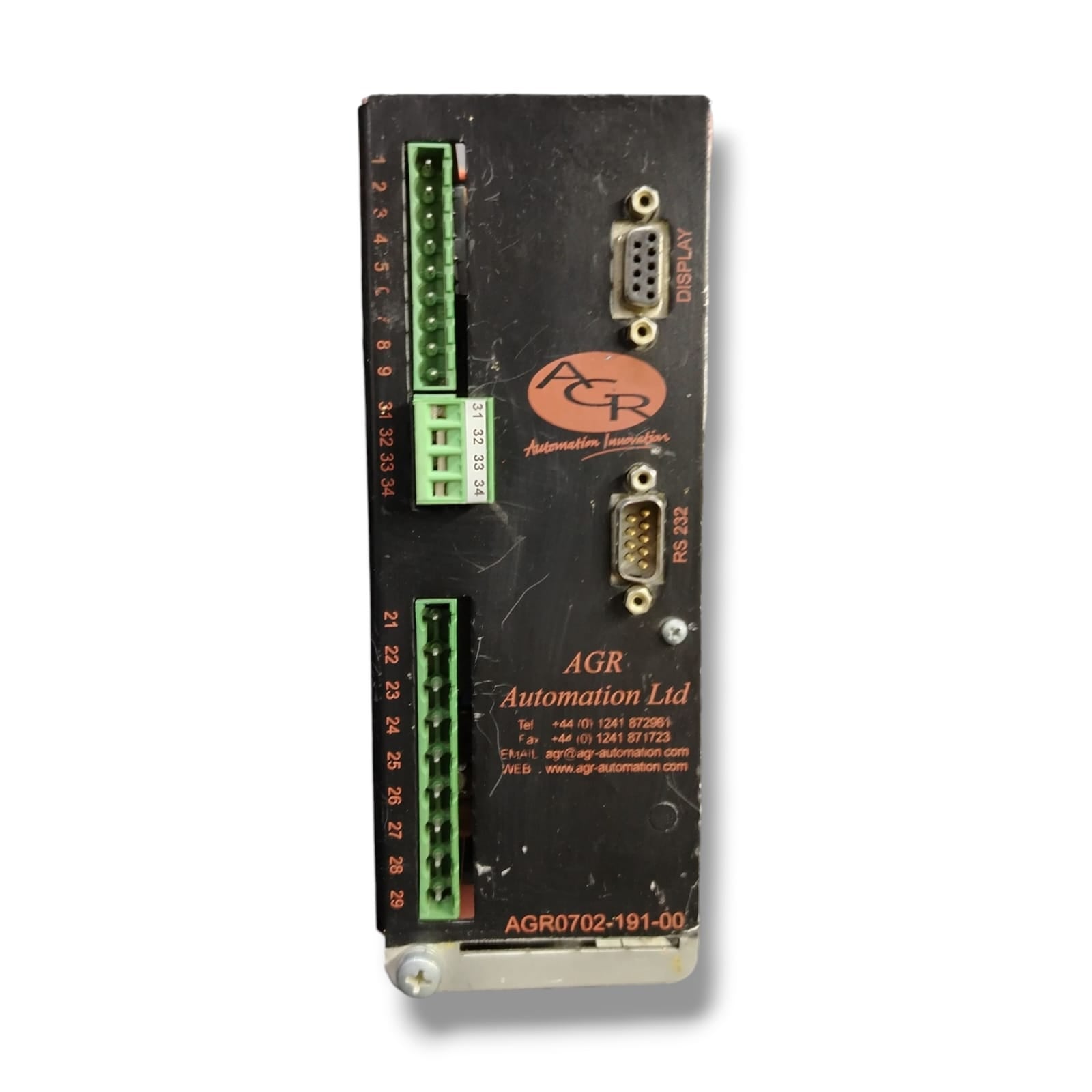 AGR MFS 268 CONTROLADOR DE FRECUENCIA