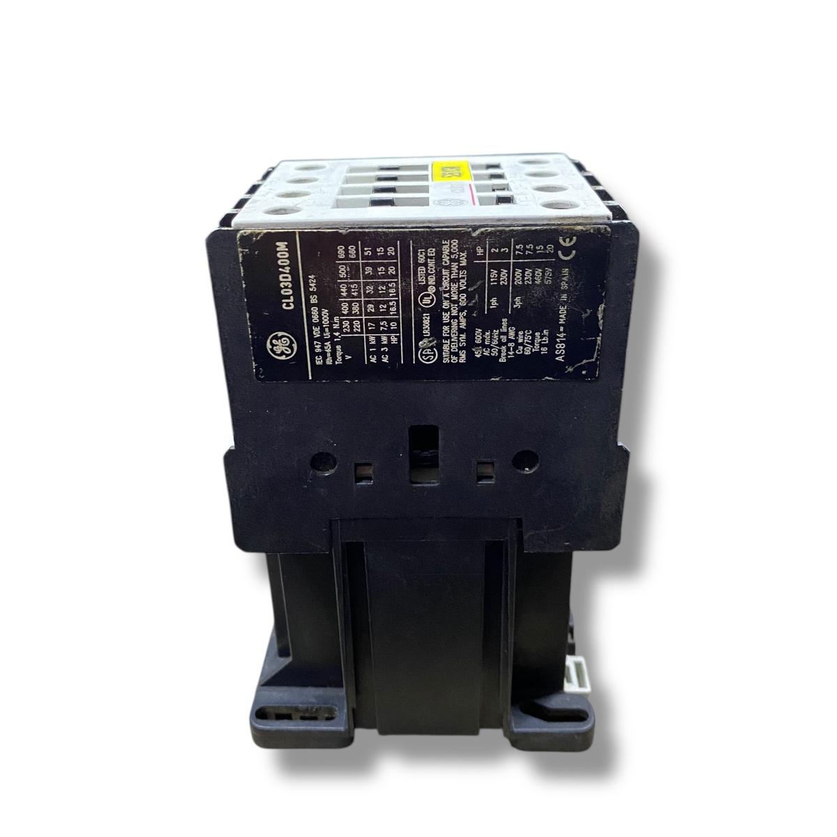 General Electric cl03dd400m contactor industrial