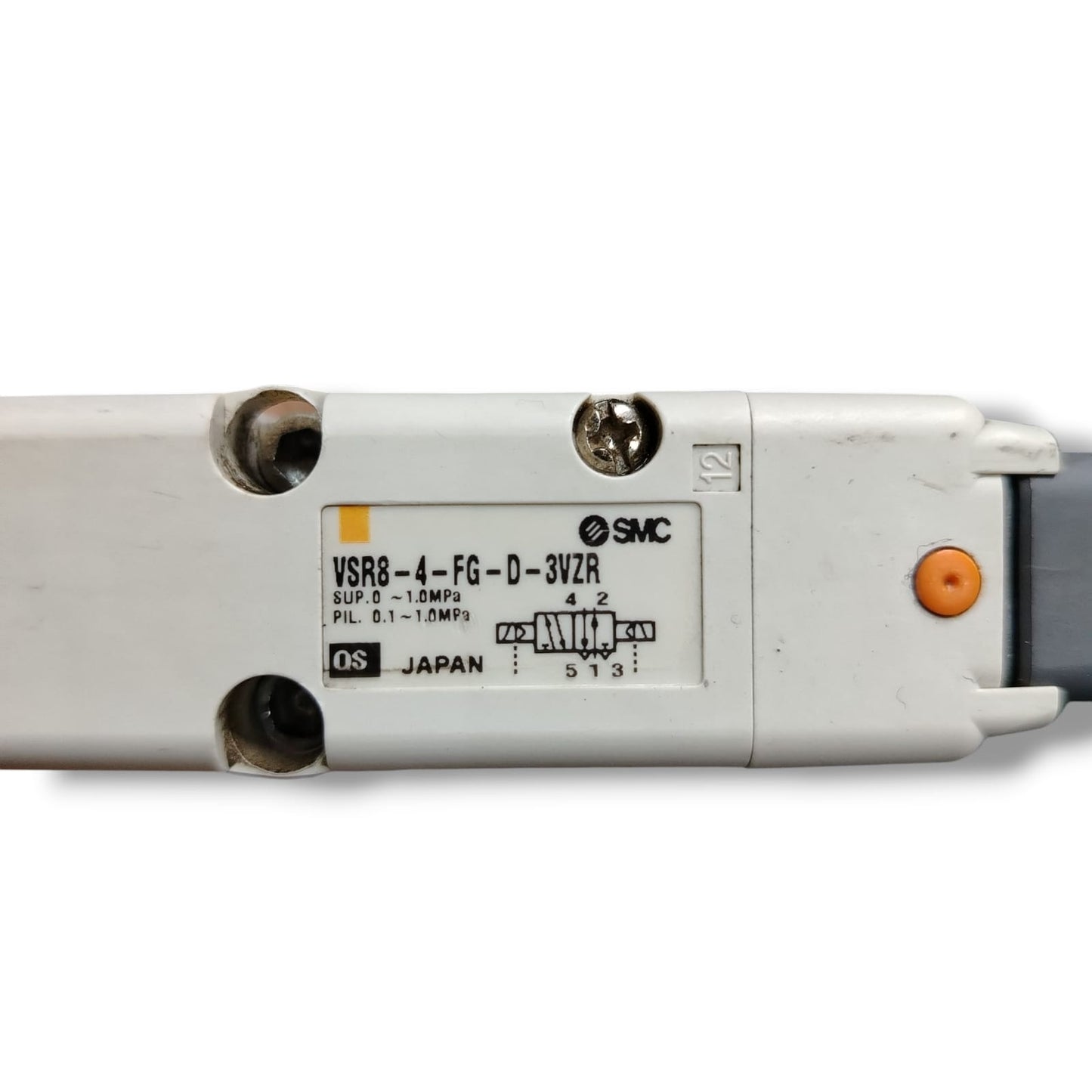 SMC VSR8-4-FG-S-3VZR VALVULA SOLENOIDE