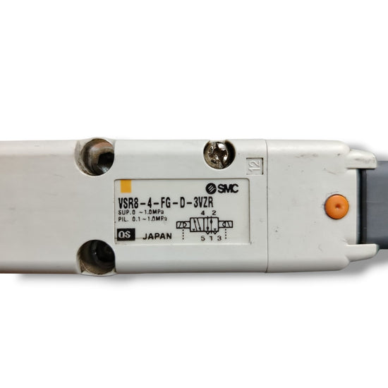 SMC VSR8-4-FG-S-3VZR VALVULA SOLENOIDE