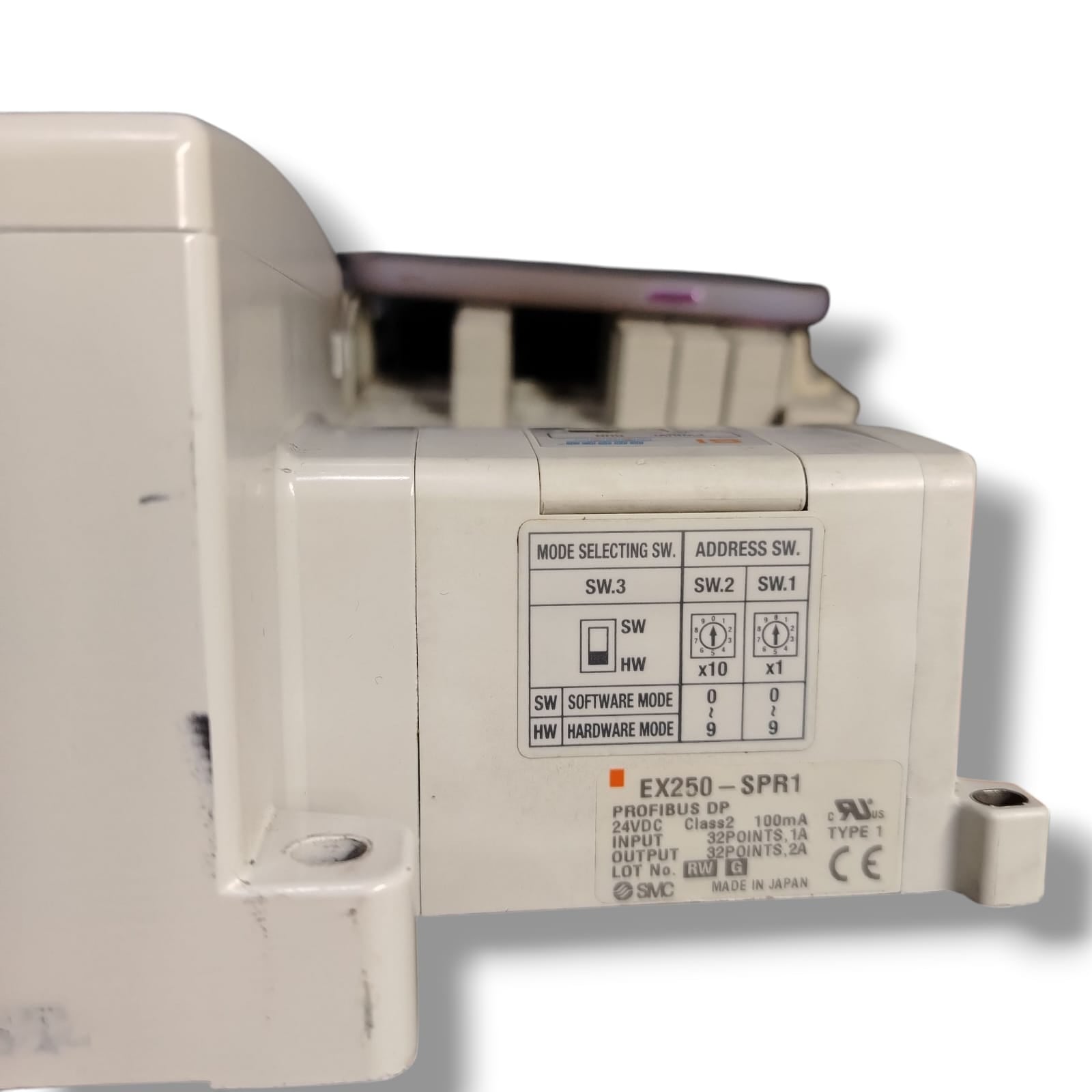 SMC EX250-SPR1 UNIDAD DE INTERFAZ FIELDBUS