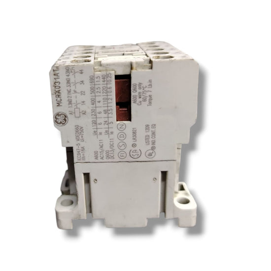 GENERAL ELECTRIC MCRA031AT MINI CONTACTOR AUXILIAR