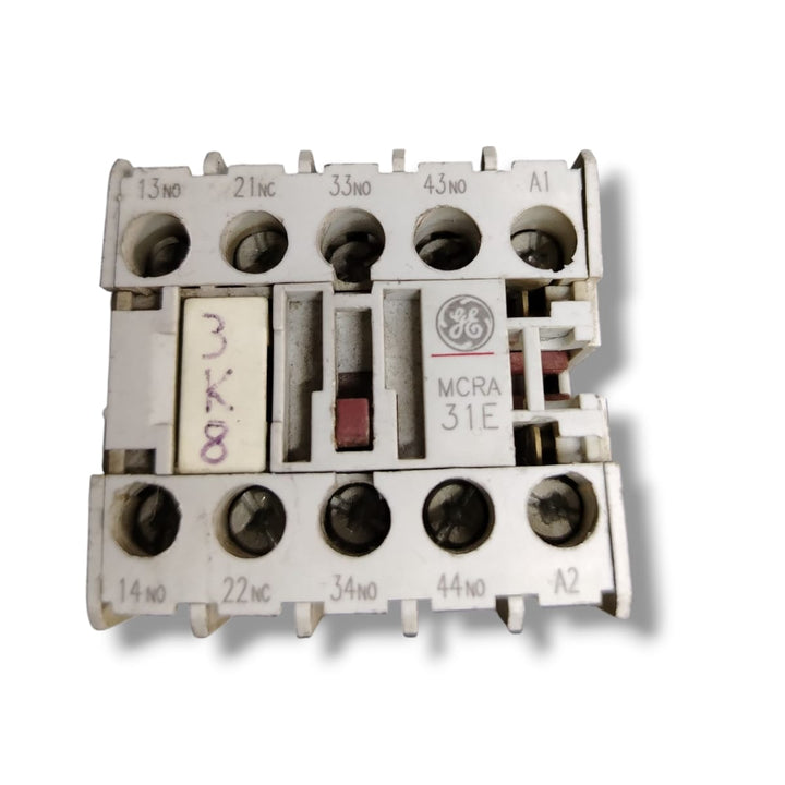 GENERAL ELECTRIC MCRA031AT MINI CONTACTOR AUXILIAR