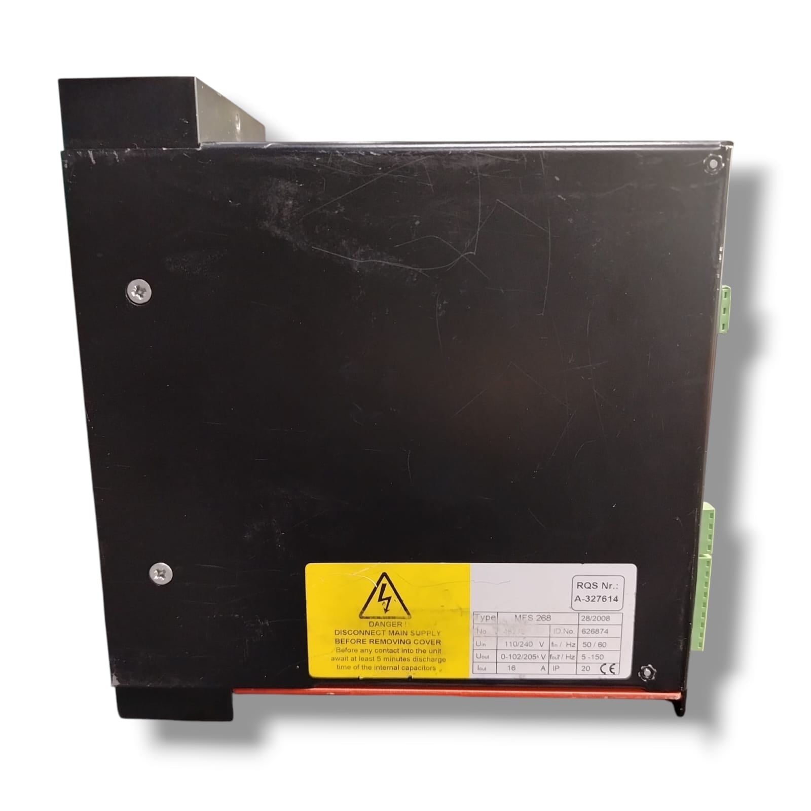 AGR AGR0702-181-00 MFS 268 FUENTE DE PODER