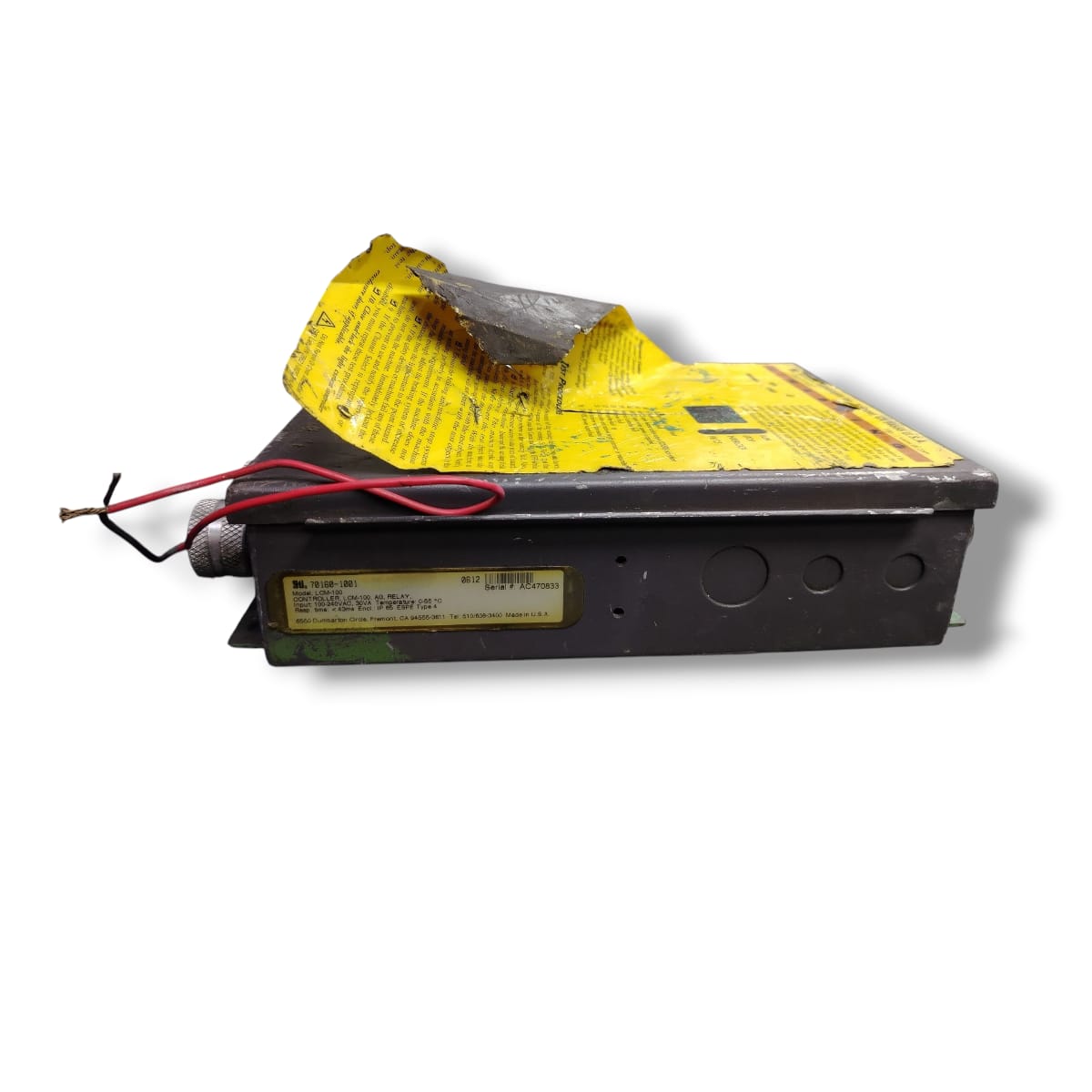 SCIENTIFIC TECHNOLOGIES LCM-100 CONTROLADOR DE SEGURIDAD