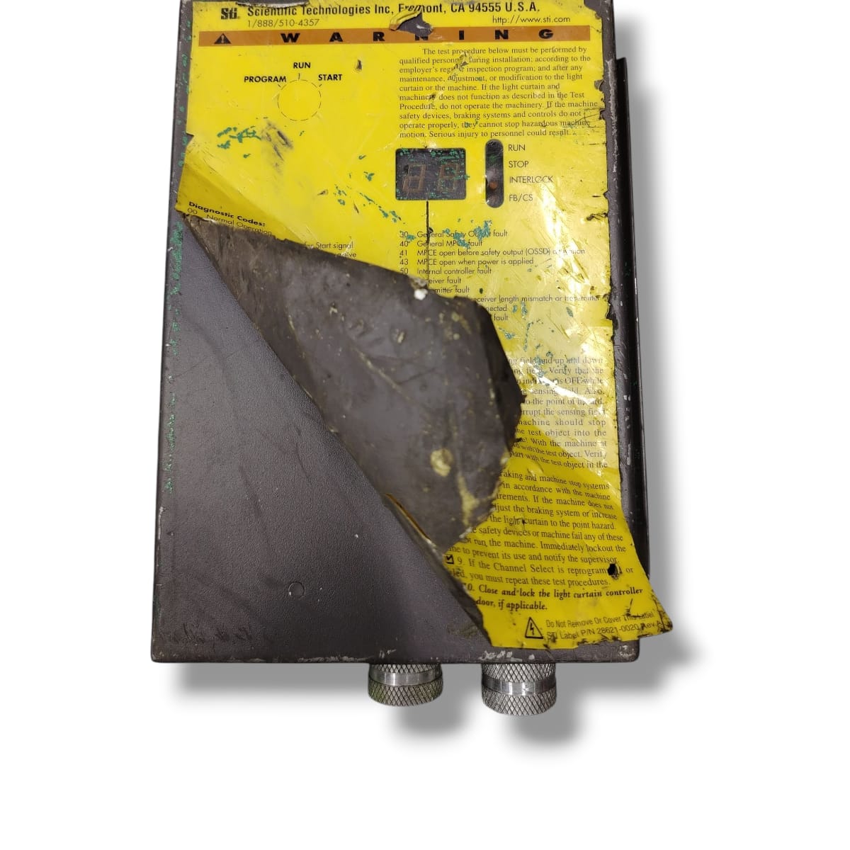 SCIENTIFIC TECHNOLOGIES LCM-100 CONTROLADOR DE SEGURIDAD