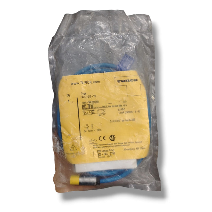 TURCK NI 5-G12-Y0 SENSOR DE PROXIMIDAD INDUCTIVO